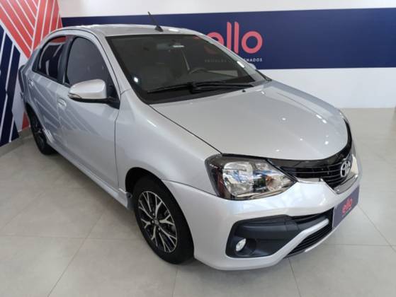 TOYOTA ETIOS 1.5 PLATINUM SEDAN 16V FLEX 4P AUTOMÁTICO TOYOTA ETIOS 1.5 PLATINUM SEDAN 16V FLEX 4P AUTOMÁTICO